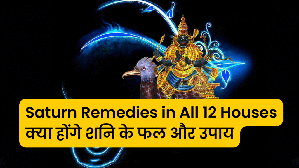 Saturn Remedies in All 12 Houses क्या होंगे शनि के फल और उपाय